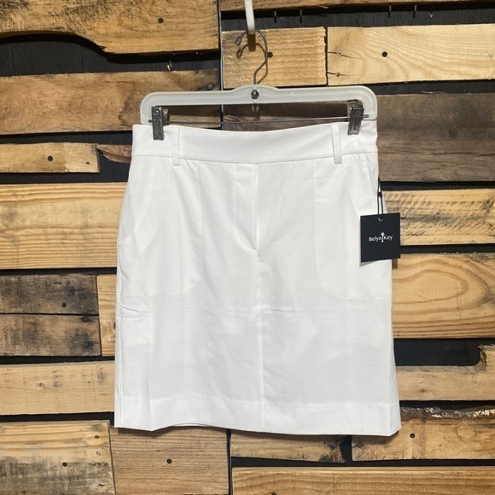 White Women's Skort by Belyn Key